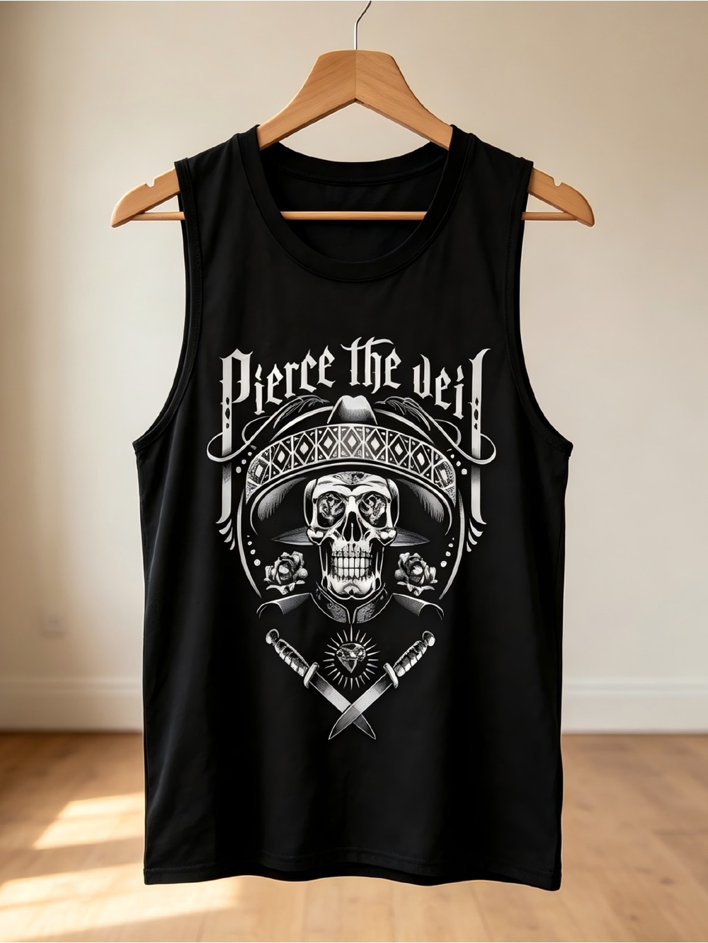 Pierce The Veil Post Hardcore Rock Music Graphics Womens Mens Tank Top Unisex